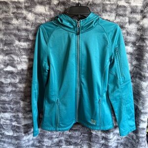 5.11 women’s teal blue zip up hoodie
